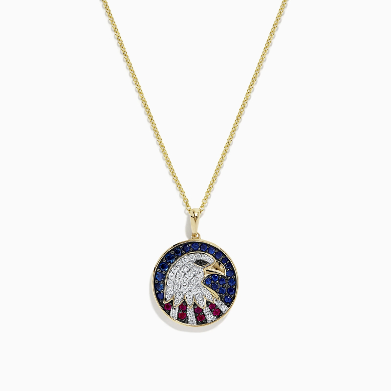 Majestic Eagle Pendant Necklace