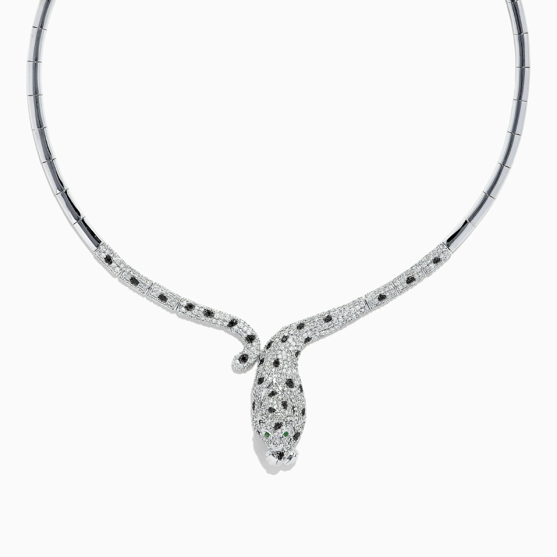 Panther-Inspired Diamond Necklace