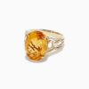 Golden Radiance Citrine Ring